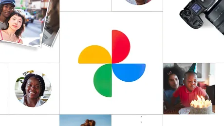Noua funcție de pixelare din Google Fotos pentru protecția datelor personale.