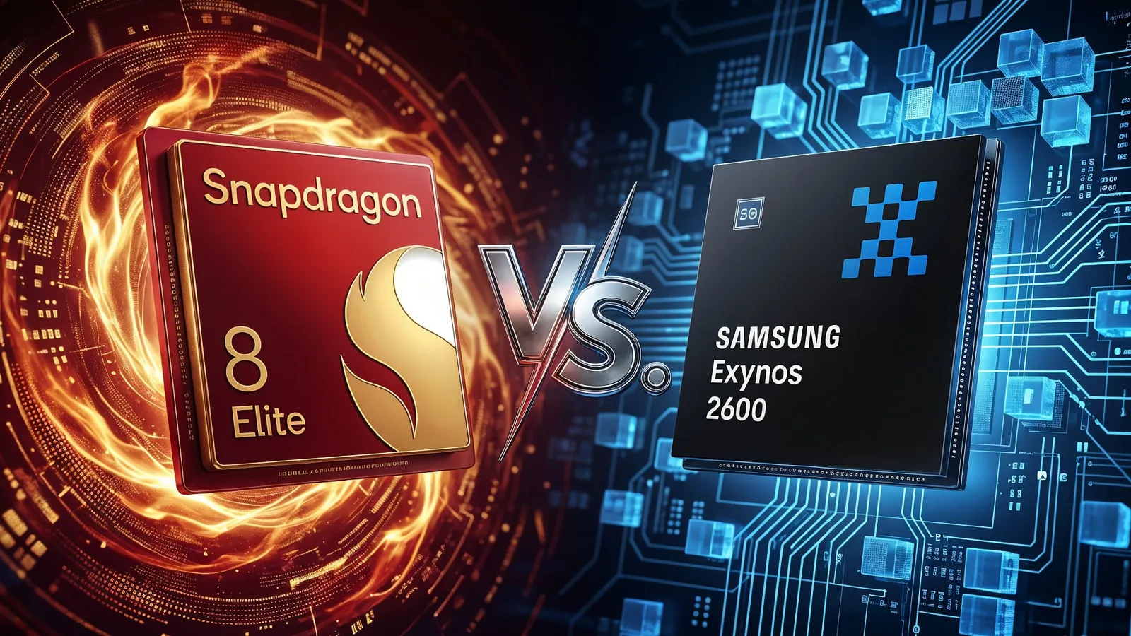 Compararea cipurilor Exynos 2600 și Snapdragon 8 Elite Gen 5 pentru Galaxy Z Flip 8.