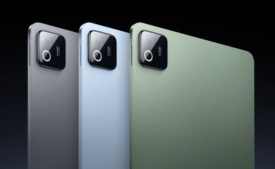 Xiaomi Pad 9 Pro Max cu design elegant și culori variate.