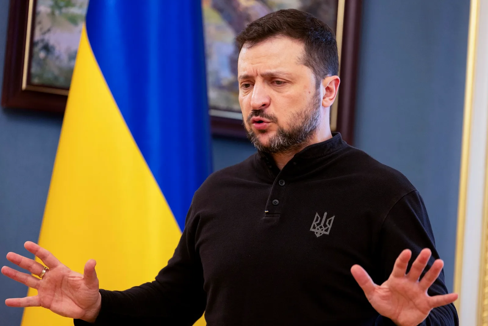 Zelenski discută despre pierderile militare ruse și utilizarea dronelor în război.