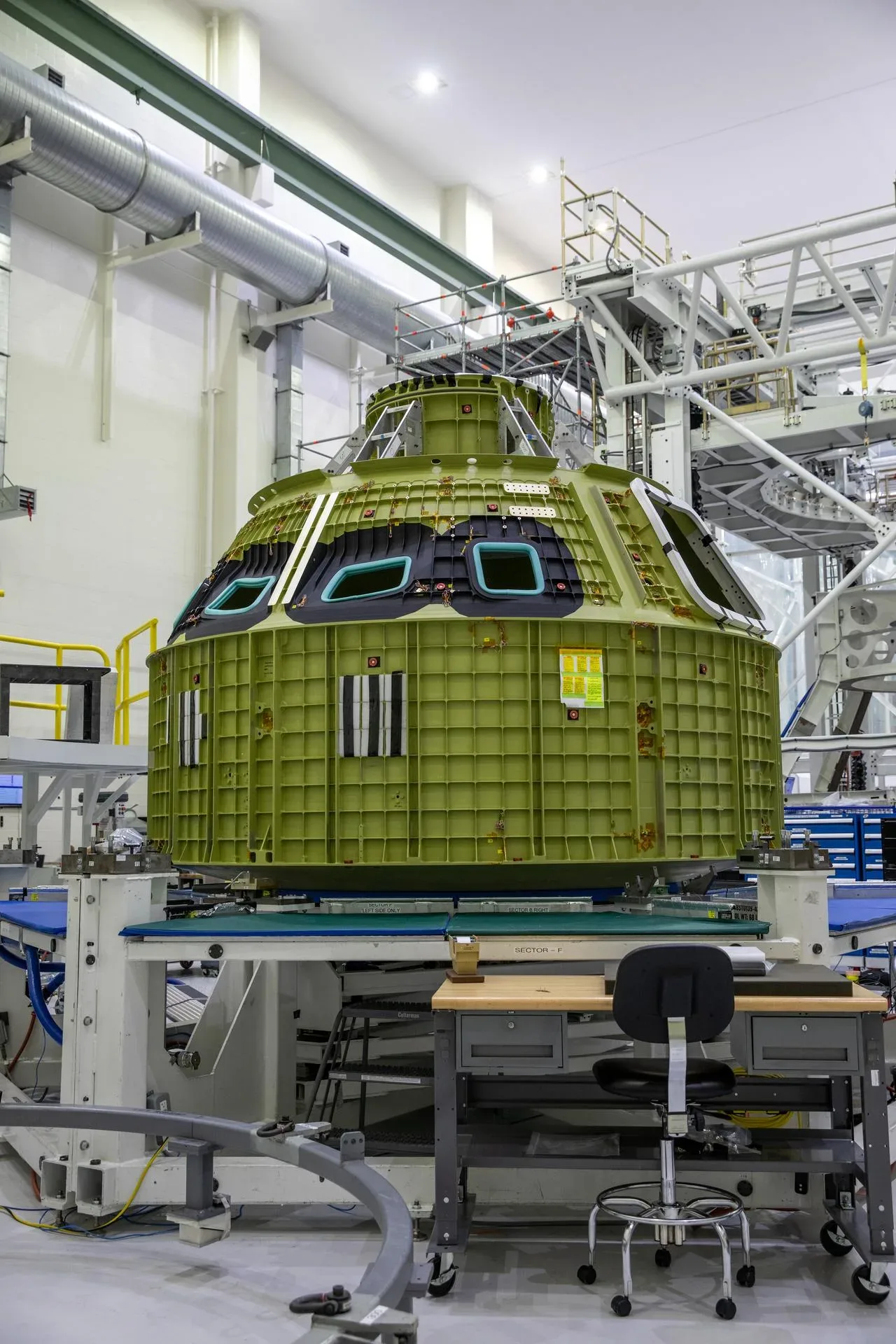 Modul lunar Artemis pregătit pentru lansare în cadrul programului NASA.