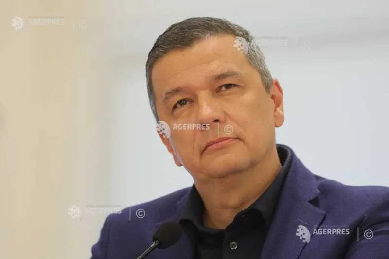 Sorin Grindeanu discutând despre formarea unui nou guvern în România.