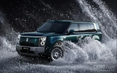 SUV-ul Enjoy G9 de la Huawei, pregătit pentru aventuri off-road, cu design modern.