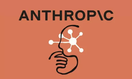 Logo-ul Anthropic, simbolizând inovația în inteligența artificială.