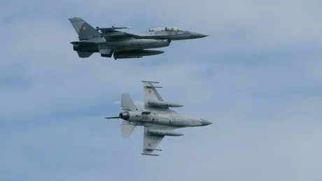 Avioane de vânătoare NATO în acțiune pentru interceptarea aeronavelor rusești.