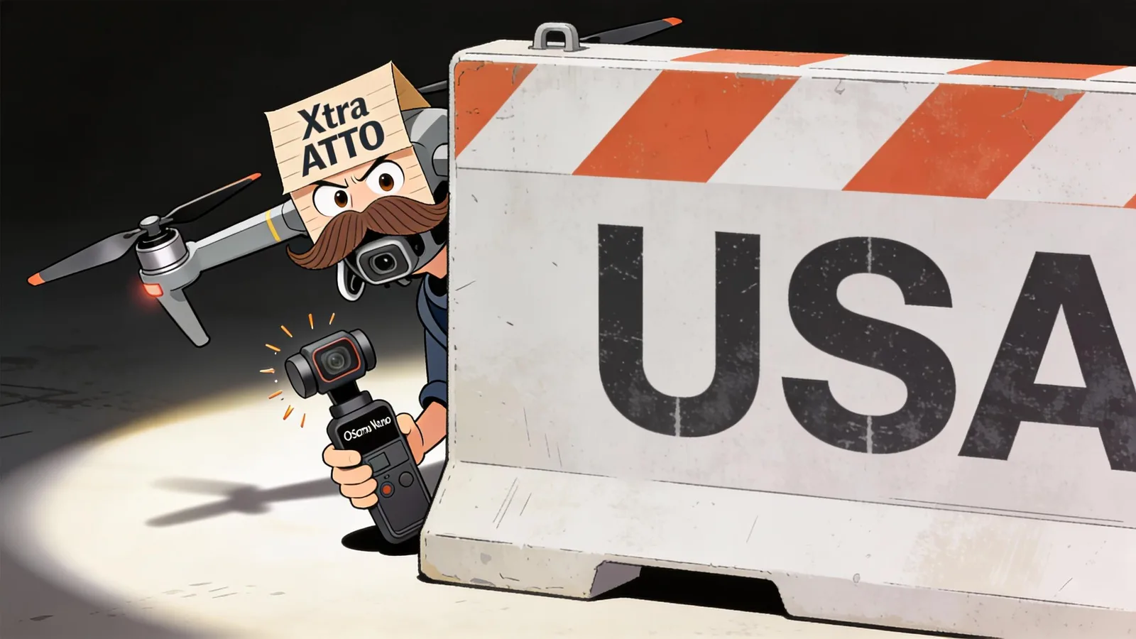 Dispozitive Xtra ascunse în spatele unei bariere, sugerând strategii comerciale neobișnuite.