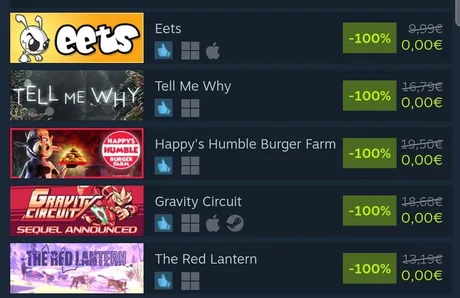 Lista jocurilor gratuite disponibile pe Steam în această perioadă.
