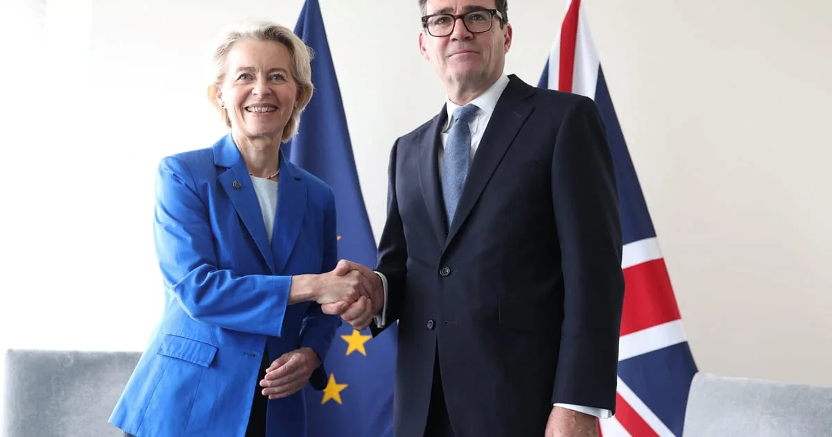 Lideri europeni discutând despre relațiile post-Brexit și comerțul agroalimentar.