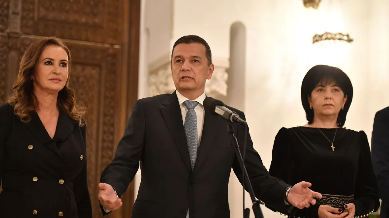 Sorin Grindeanu discută despre acordul politic între partidele din guvern.