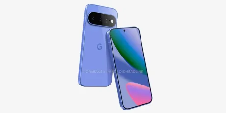 Telefoane Pixel 11 în nuanțe de albastru și verde.