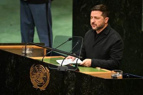 Zelenski vorbește despre armistițiul maritim în Marea Neagră la ONU.