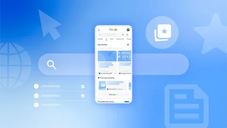 Interfața Google Search cu noi formate de reclame integrate în AI Mode.