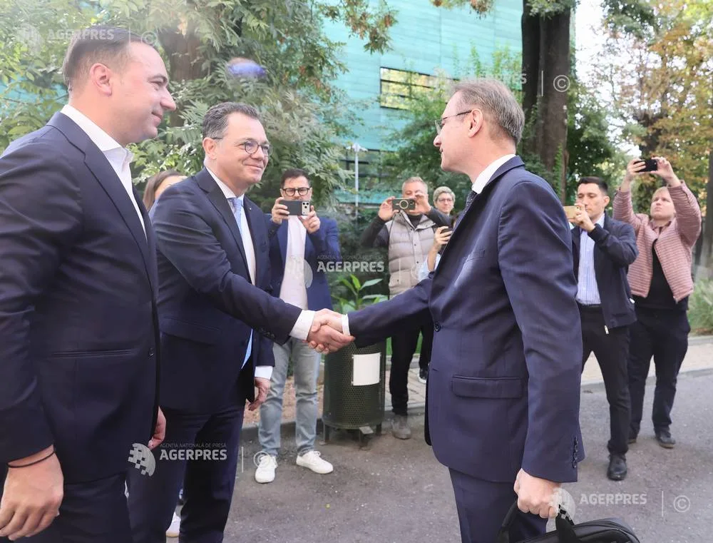 Luca Niculescu discută cu liderii PSD despre bugetul pe 2027 și rectificarea bugetară.