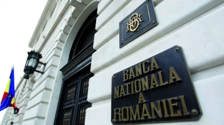 Sediul BNR, simbol al stabilității financiare din România.