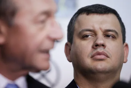Eugen Tomac discutând despre declarația sa de avere și proprietățile din Belgia.