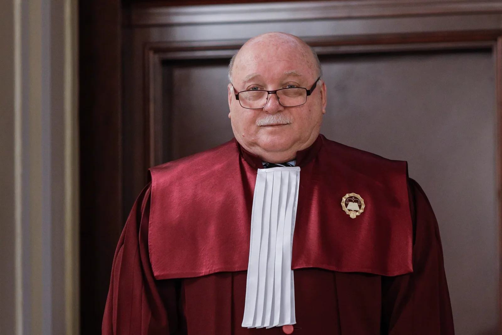 Judecătorul CCR Cristian Deliorga în cadrul unei sesiuni oficiale.