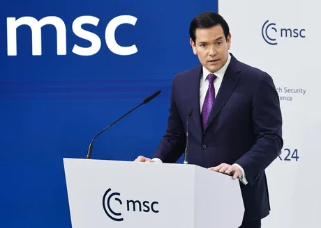 Marco Rubio vorbește despre sprijinul militar pentru Ucraina.