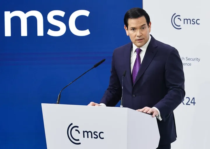 Marco Rubio vorbește despre sprijinul militar pentru Ucraina.