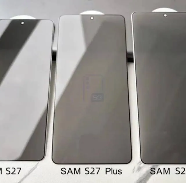 Foliile de protecție pentru seria Galaxy S27 sugerează dimensiuni și design similar cu generația anterioară.
