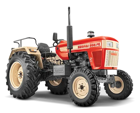 Tractor Swaraj 855 FE Protek, modernizat pentru fermieri din India.