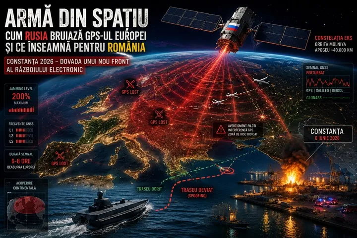 Interferențe GNSS și riscuri pentru navigație în România