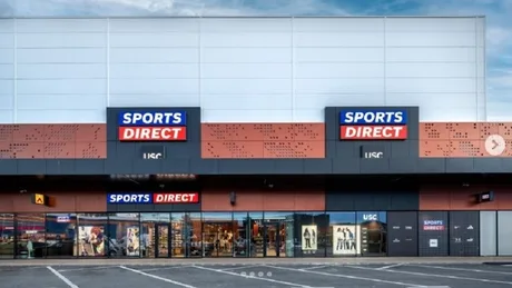 Magazin Sports Direct, simbol al rebranduirii Hervis în România.