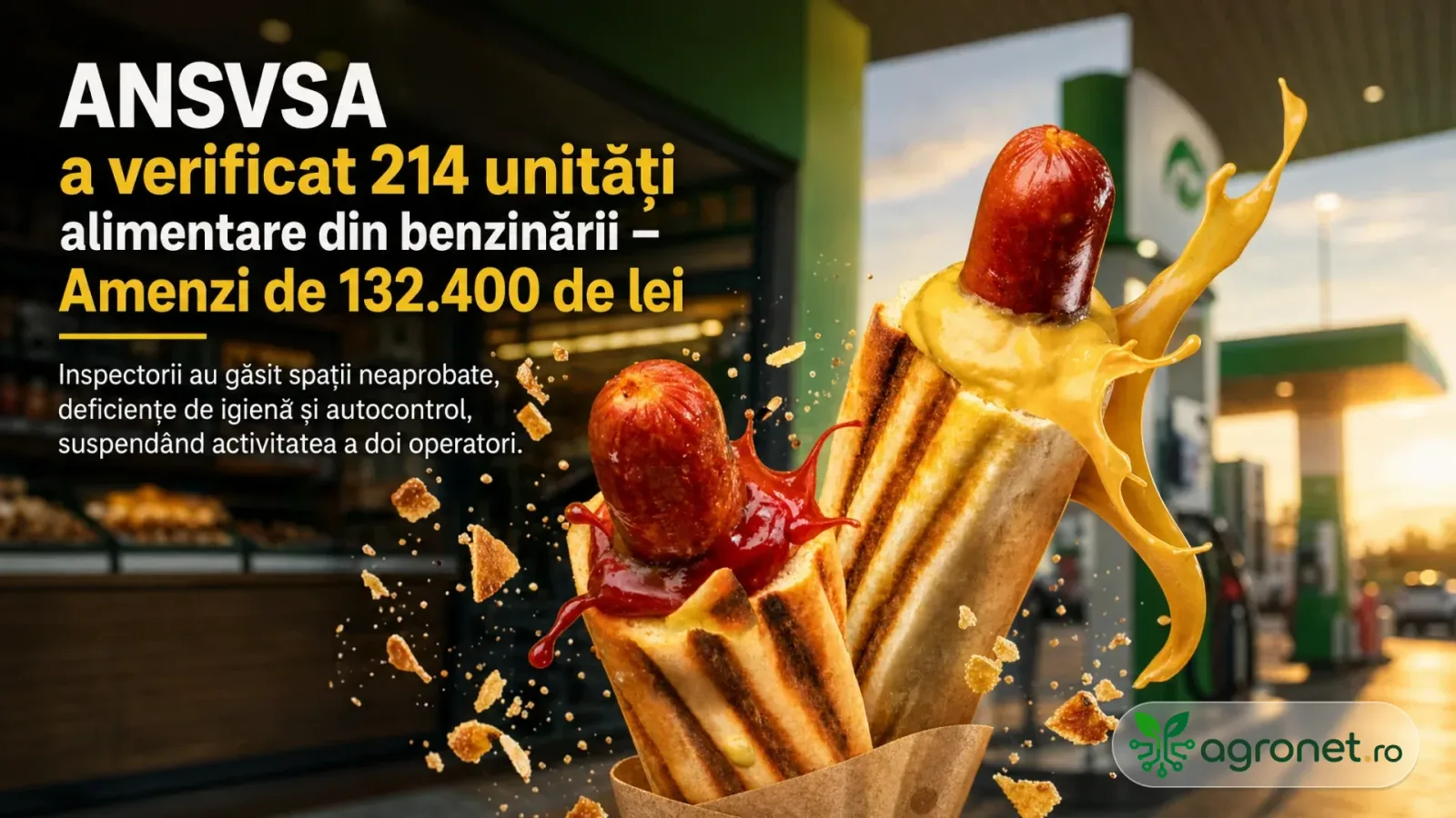 Controalele ANSVSA evidențiază nereguli în benzinării, cu amenzi semnificative aplicate.