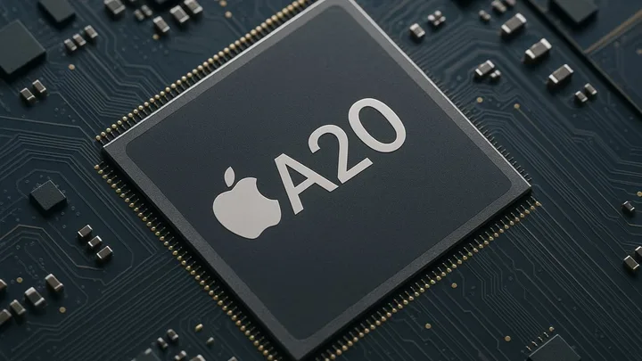 Cipul A20 de la Apple, cu tehnologie avansată de 2 nanometri.