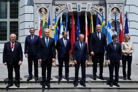 Liderii europeni se reunesc la Gdansk pentru discuții de securitate regională.