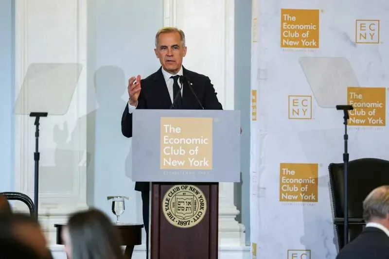 Mark Carney vorbește despre cooperarea energetică Canada-SUA.