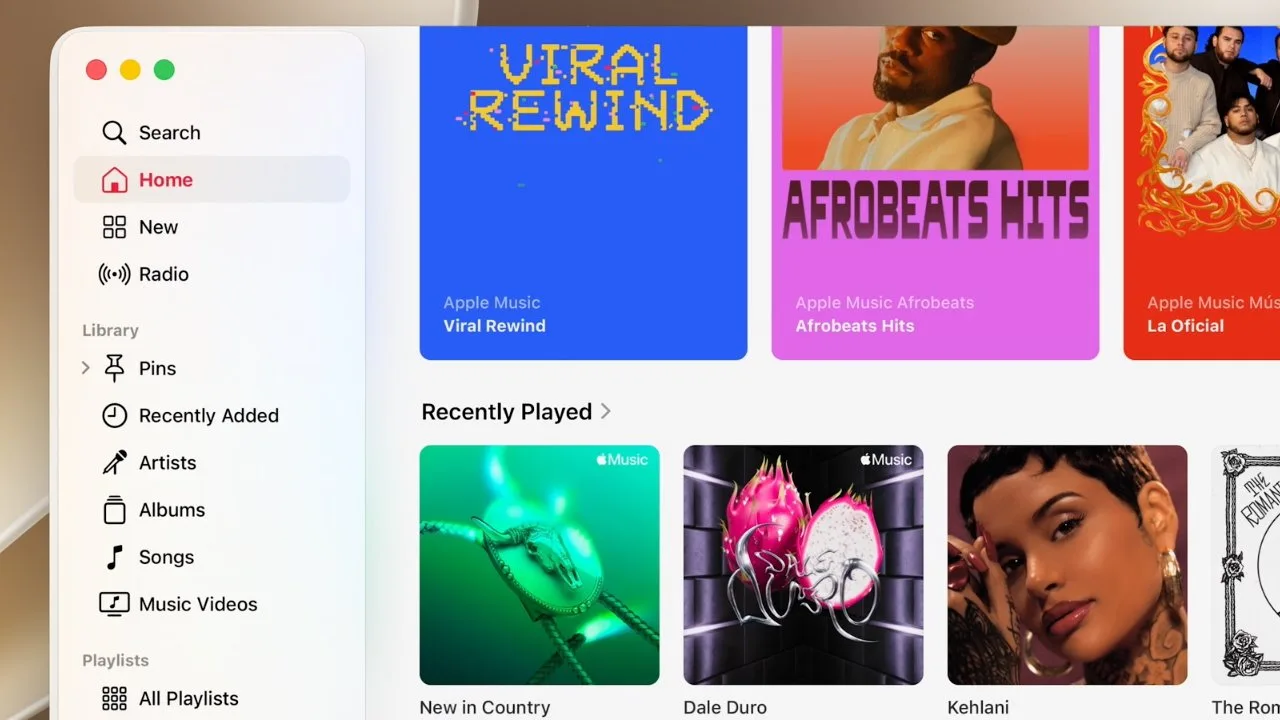 Interfața macOS 27 cu noi funcții și design rafinat.