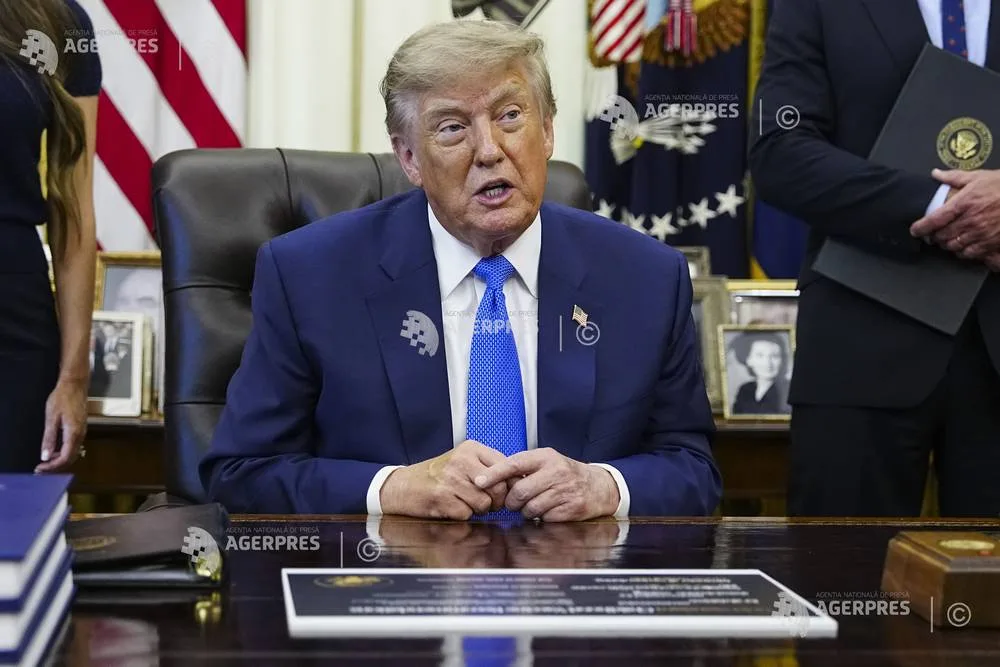 Donald Trump discutând despre o posibilă întâlnire cu Kim Jong Un.