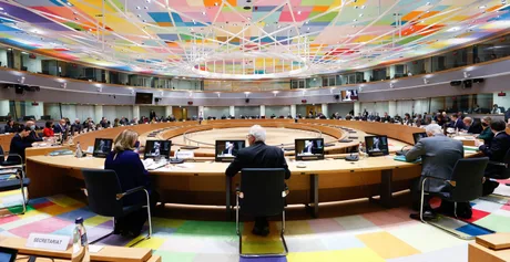 Reuniune a miniștrilor de externe ai Uniunii Europene la Luxemburg.