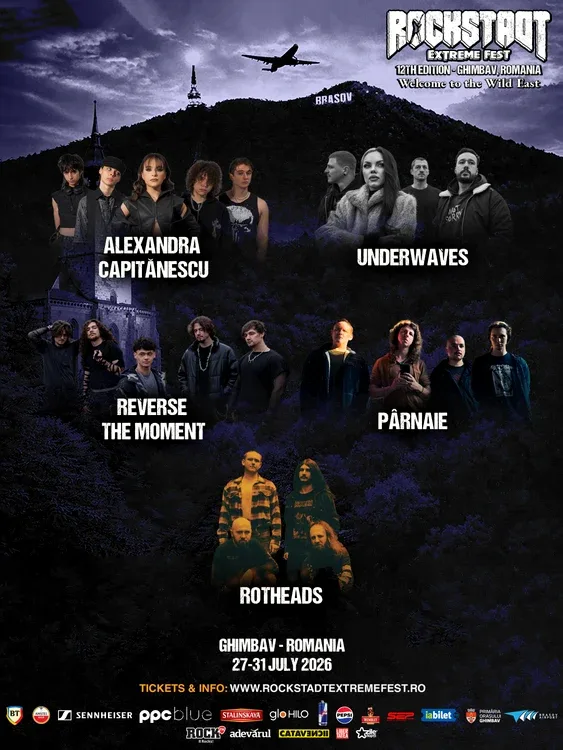 Line-up-ul festivalului Rockstadt Extreme Fest 2026 la Ghimbav.