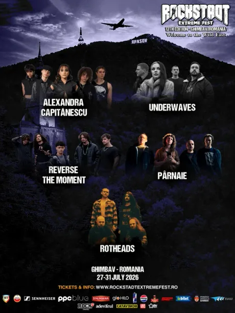 Line-up-ul festivalului Rockstadt Extreme Fest 2026 la Ghimbav.