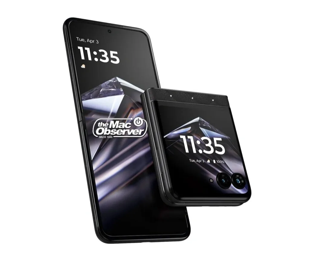 Motorola Razr 70 cu design elegant și detalii strălucitoare de tip diamant.