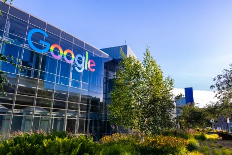 Clădirea Google în San Jose, evidențiind importanța securității informațiilor.