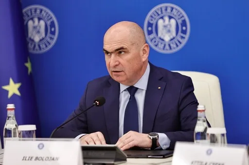 Ilie Bolojan la o conferință, discutând despre securitatea granițelor.