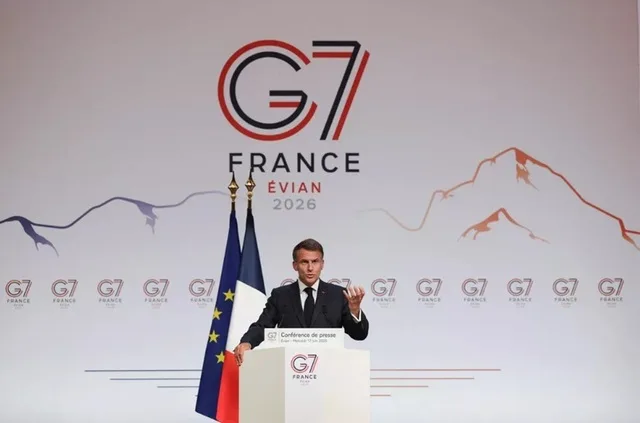 Emmanuel Macron susține intensificarea sancțiunilor împotriva Rusiei la summitul G7.