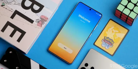Ecran de telefon Galaxy cu interfața One UI 9 activată.