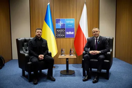 Întâlnire între liderii Poloniei și Ucrainei la Ankara.