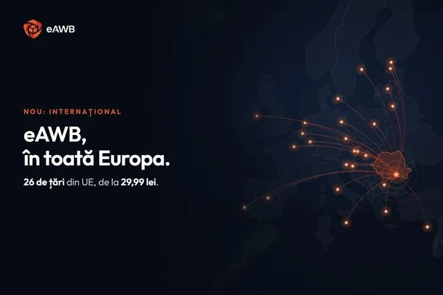 eAWB extinde livrările internaționale pentru comercianții români în Uniunea Europeană.