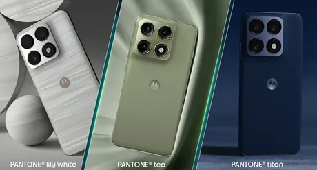 Modelele Motorola Edge 70 Pro disponibile în trei culori elegante.