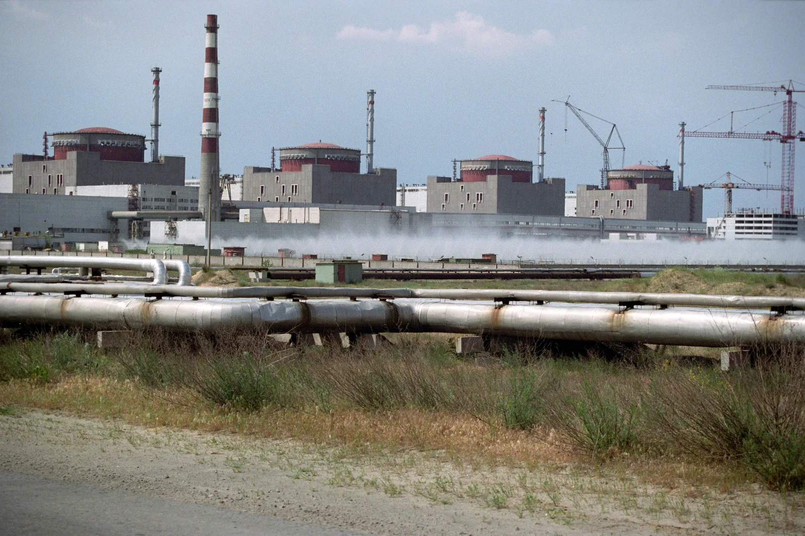Centrala nucleară Zaporojie, un punct de tensiune între Rusia și Ucraina.