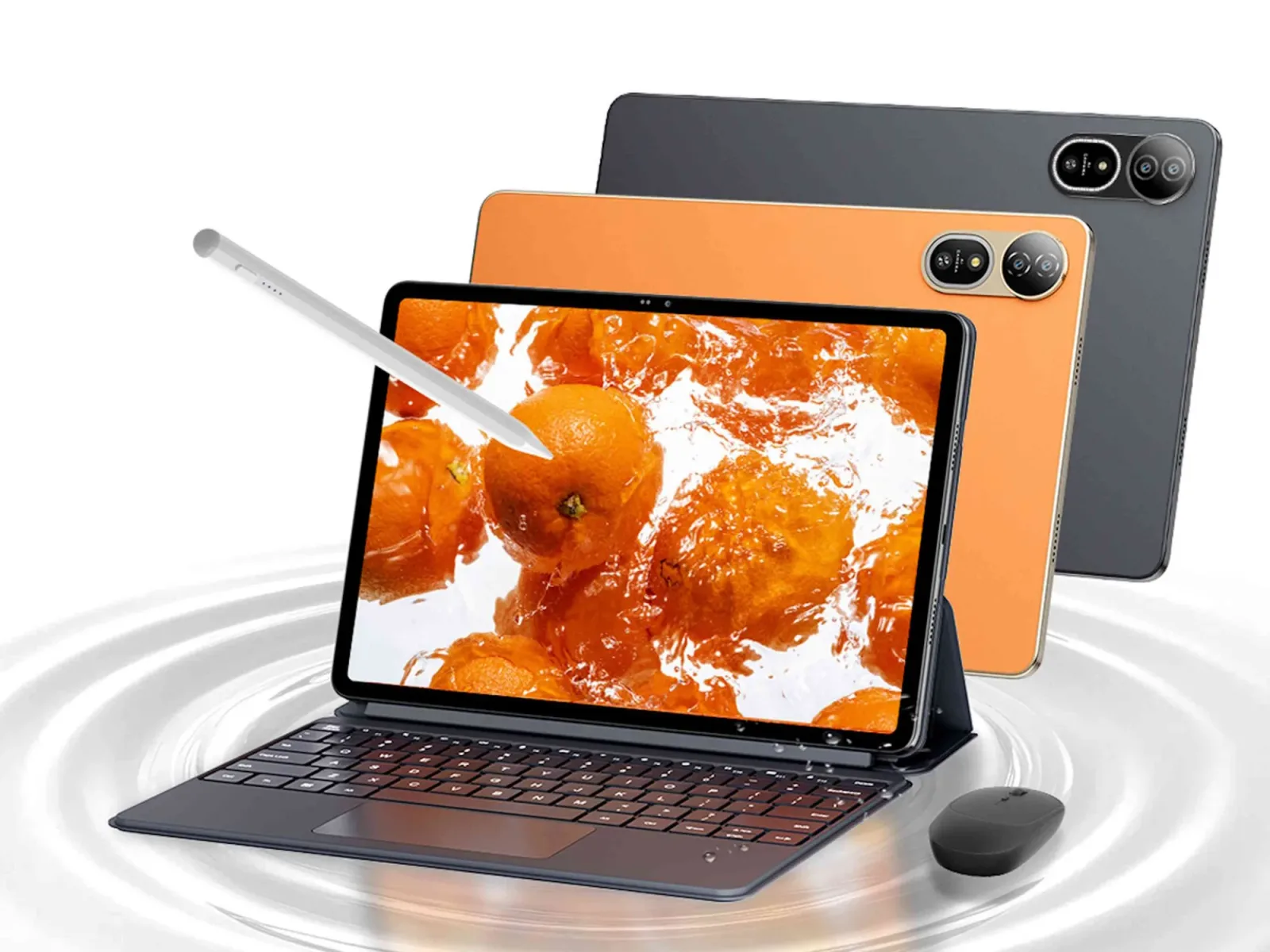 Tableta Blackview Mega 12, rezistentă la apă, cu ecran IPS și conectivitate 5G.