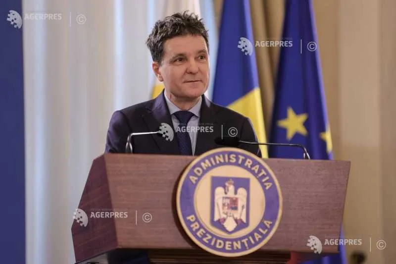 Nicușor Dan vorbește despre libertatea religioasă la Palatul Cotroceni.