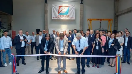 Deschiderea oficială a filialei Irisolaris în Parcul Industrial Ploiești.