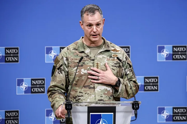 Generalul Grynkewich discutând despre amenințările hibride și riscurile de sabotaj.