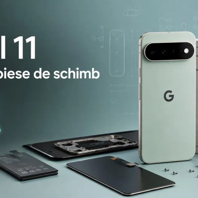 Google oferă piese de schimb pentru Pixel 11 timp de șapte ani.