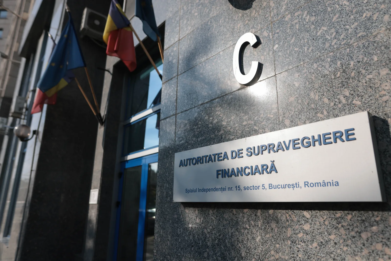 Sediul Autorității de Supraveghere Financiară din București.